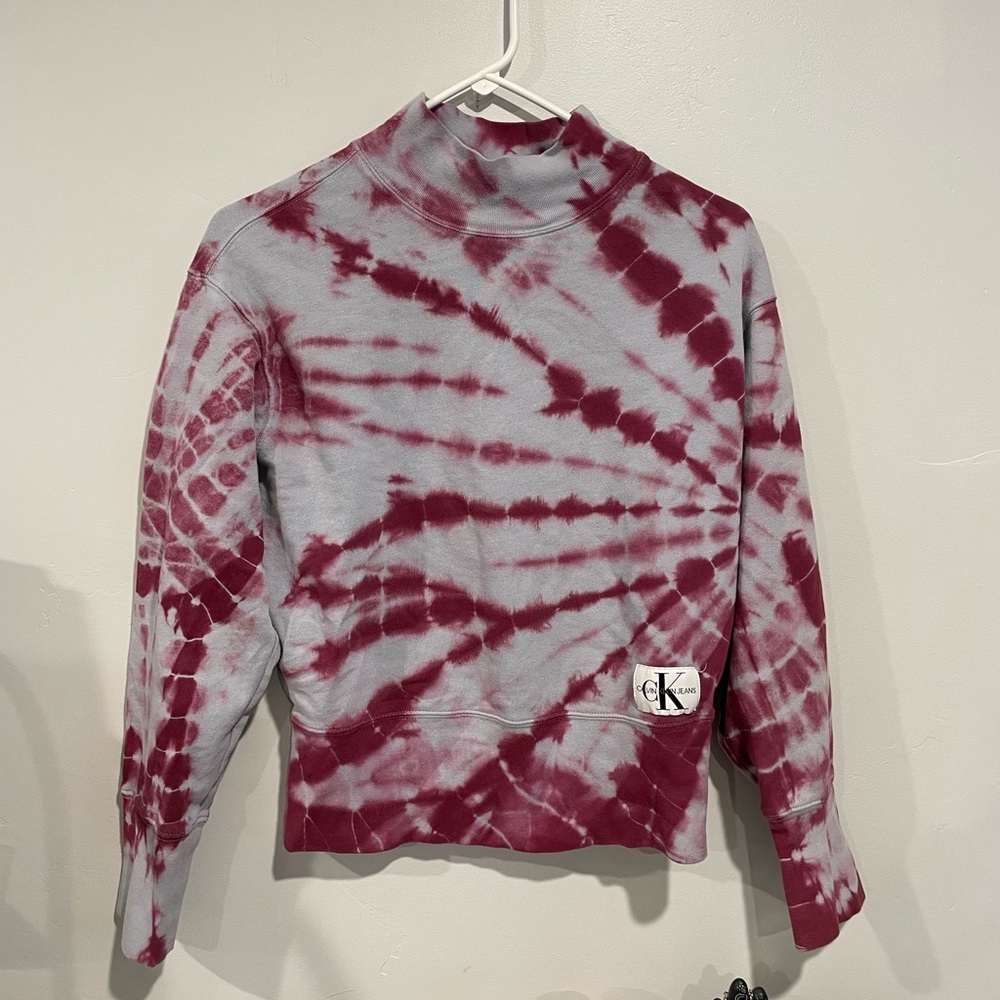 Calvin Klein Jeans Pink Tie-Dye Top